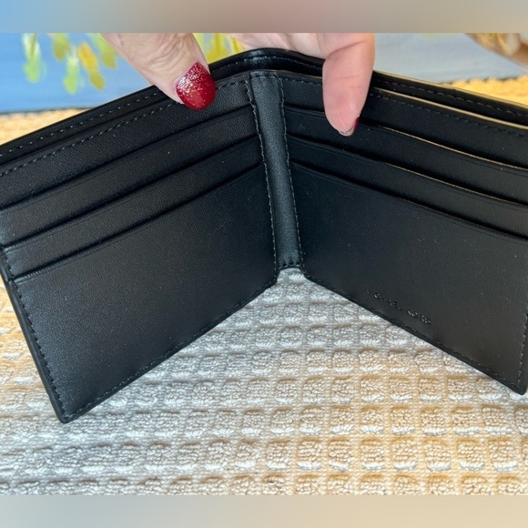 Michael Kors Men’s Slim Billfold Wallet Black NWT - Picture 2 of 2